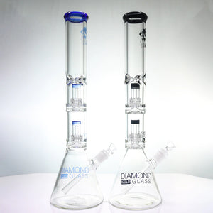 Diamond Glass Dazed Beaker 7mm Con 2 Filtros