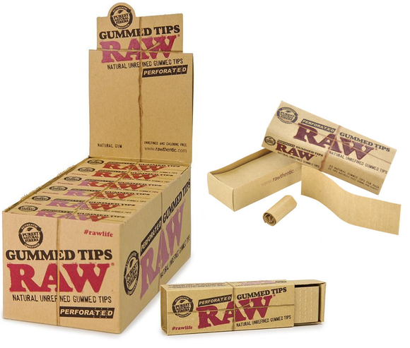 Raw Tips Gummed