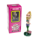 Bobble Head Lion Rolling Circus